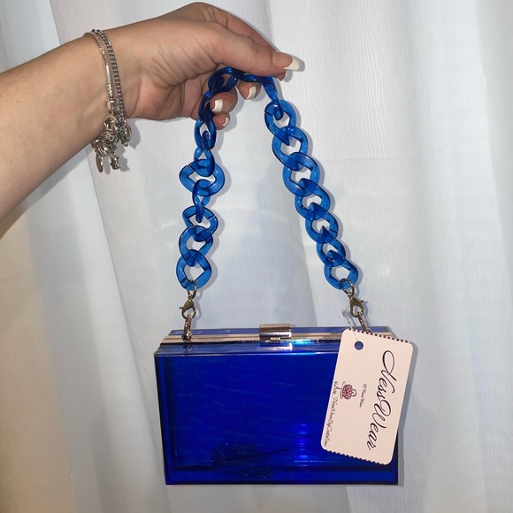 Brand New Blue Handbag - Picture 1 of 2